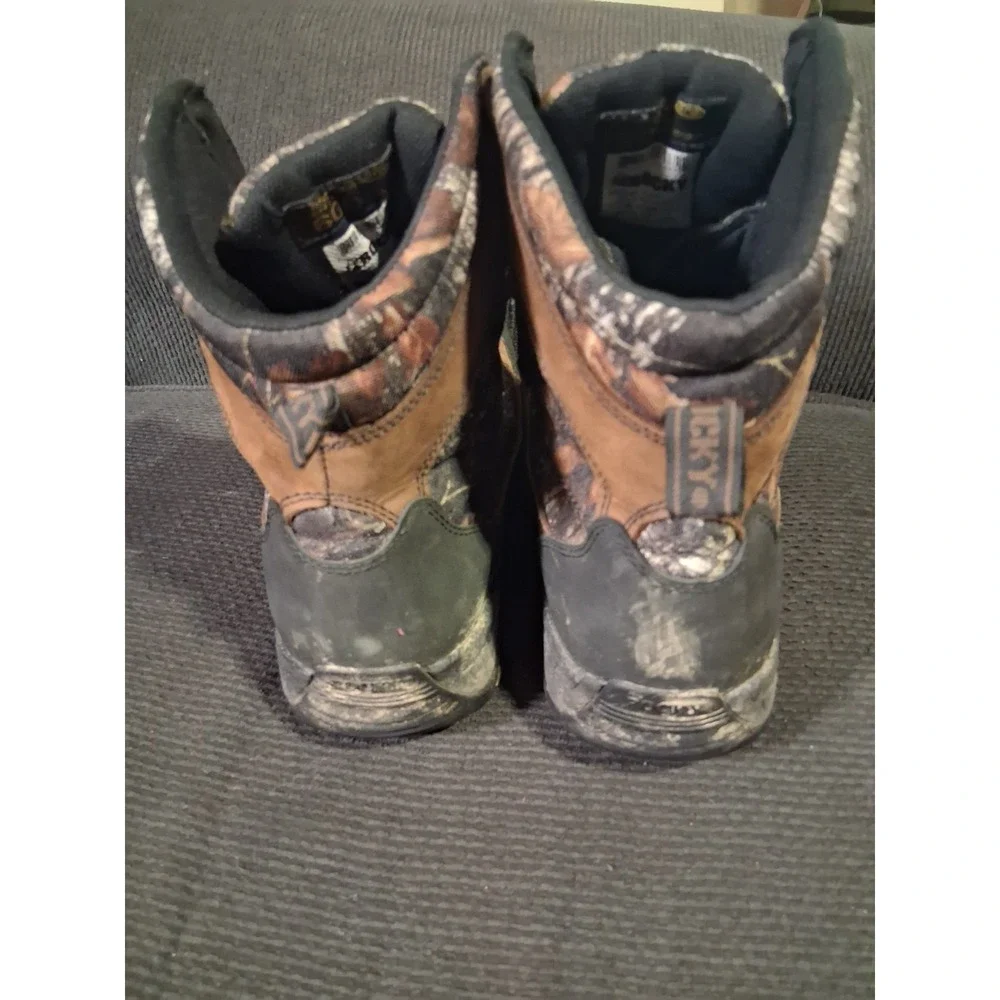 Rocky 4755 8 Inch Hunting 600G Waterproof‎ Mens Boots Ankle Brown Size 12W